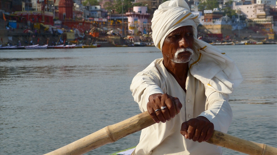 Boatman on the Ganges
