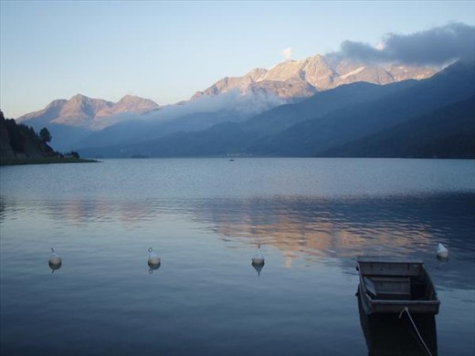 enjoy a quiet sunset