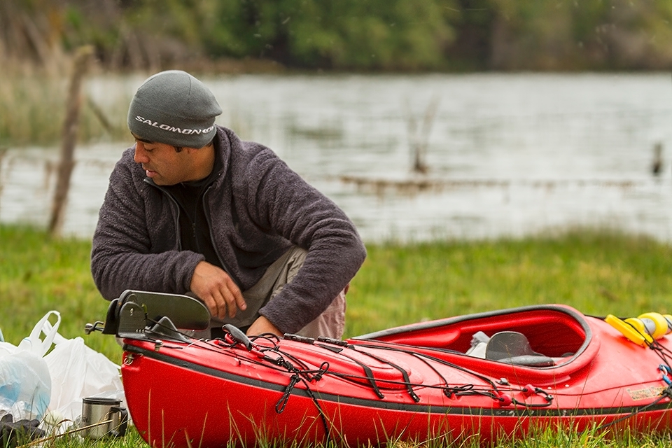 Kayak tours is a new business for local people that make them increase their incomes (low), a sustainable activity that doesn't affect the way of living of the other locals Mapuches.