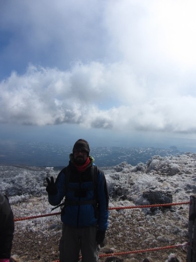 Peace from the top of Hallasan mountain (한라산)