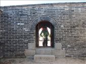Dario attempts to enter Hwaseong Fortress! 
[UNESCO World Heritage] (수원 화성 [유네스코 세계문화유산) in Suwon: by gnocchimandu, Views[502]