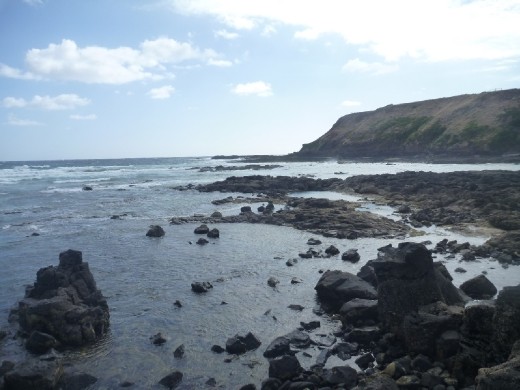 Phillip Island is about 130 km outside of Melbourne.