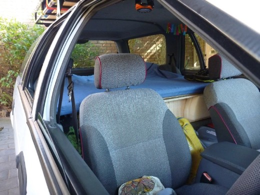 Luxury bed included.