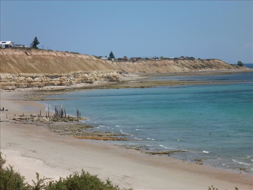 You must take a dip at Aldinga Beach.