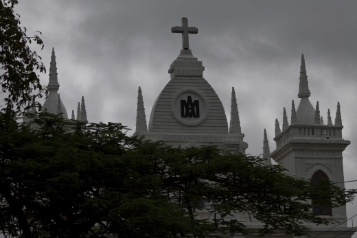 St.Anthony church,Siolim Goa where the festival celebrated with great pomp and joy
