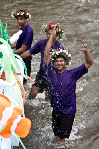 Guyz having fun time as they celebrate feast of St.John the Baptist.