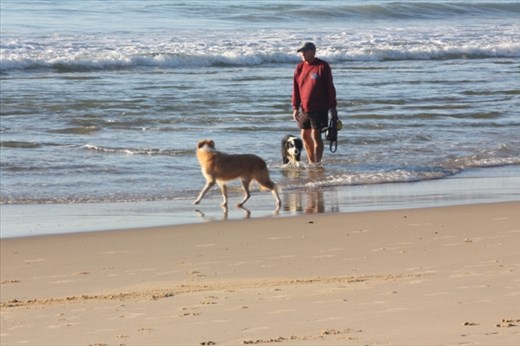 C'mon you two, hurry up!