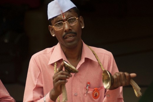 For it is god who works in you to will - Ujwal Kaka. Member of Maharashtra state oldest bhajan (religious songs)singing group. Comes to Goa along with his troupe, depending on the religious festivals. Seeking god through singing and chanting. It’s a tradition passed on by his father. And he wishes his son to follow the same. 