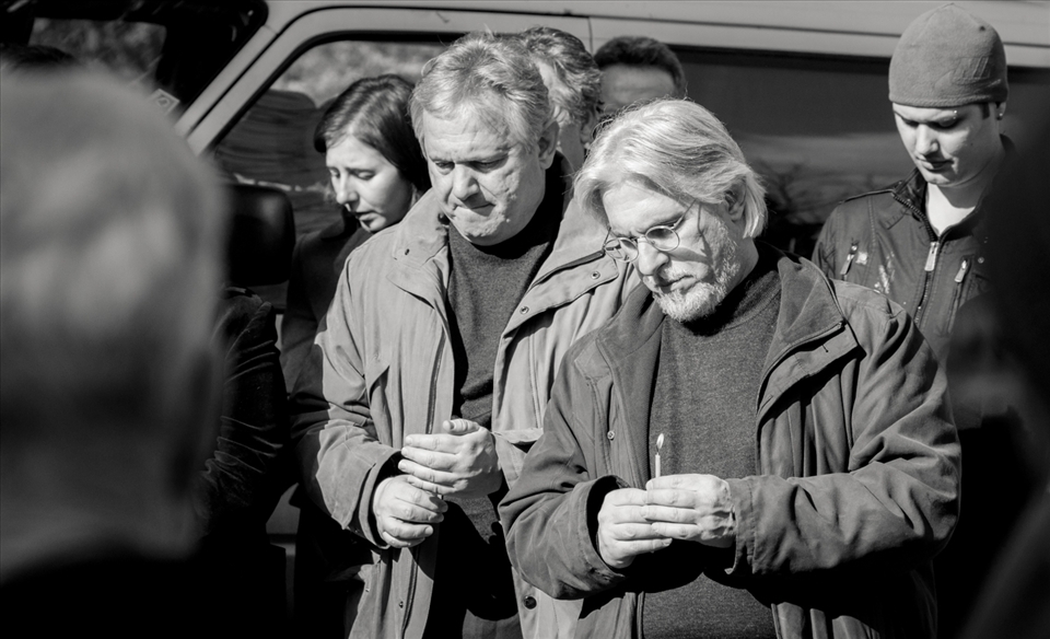 The two sons of Vera Foteva look at their hero mother with sadness, acknowledging her importance both as a  national figure and as a great person.