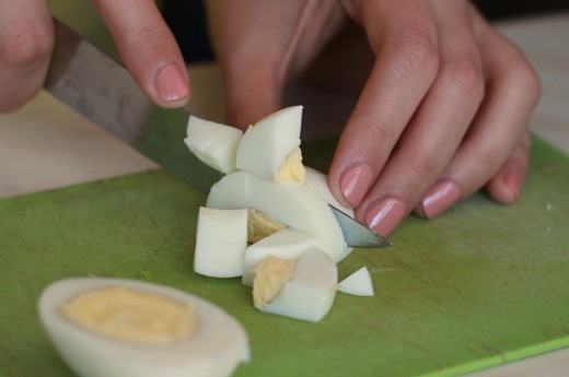 The size of the pieces shouldn't be too big