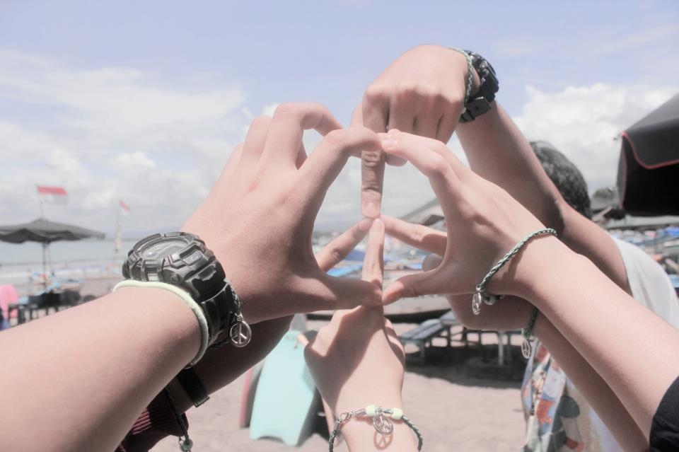 Spreading peace all over the world.