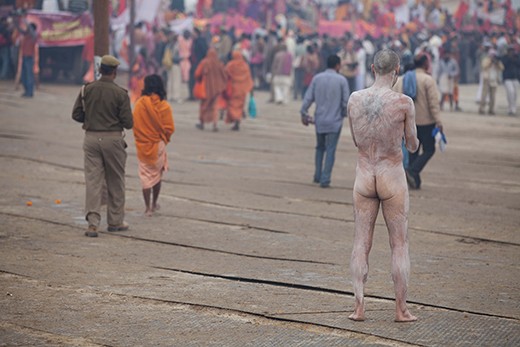 what is the identity of a naked man in a world where clothes make the man?kumbh