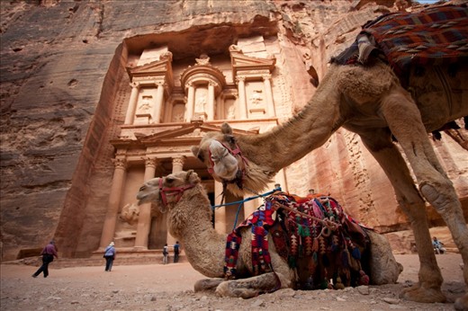 Petra must be the other gift that god give to Bedouin, after Camel. Since Petra was listed as the 