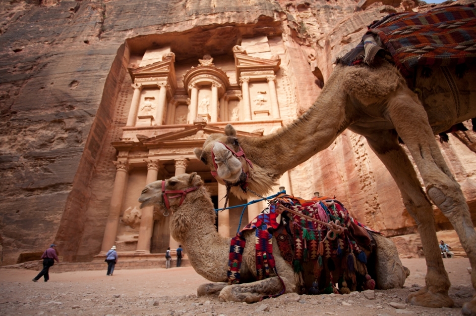 Petra must be the other gift that god give to Bedouin, after Camel. Since Petra was listed as the 