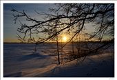 An early morning sunrise over frozen sea - Espoo, Sothern Finland.: by gowtham, Views[829]