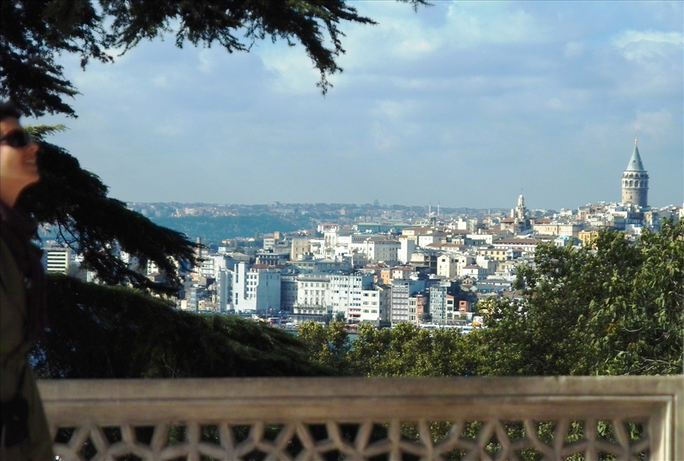 PICTURE PERFECT. A view from one of the balconies of Topkapi Palace. 