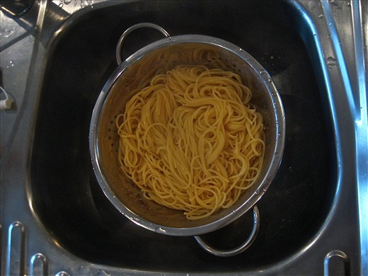 Spaghetti drain