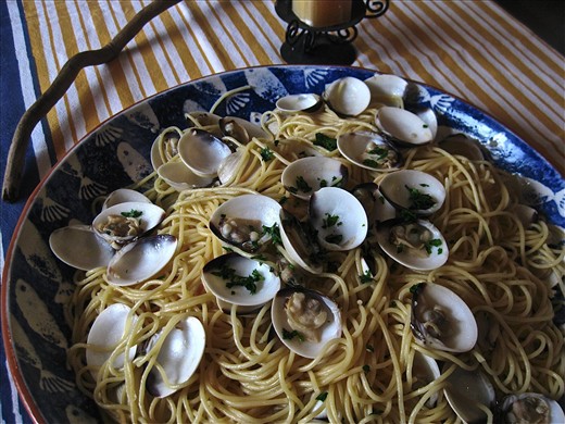 Spaghetti con vongole