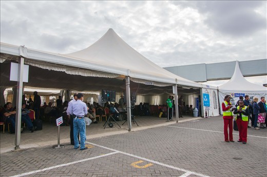Nairobi Airport Departures after the Fire