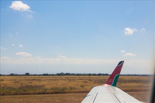 Landing in Tanzania