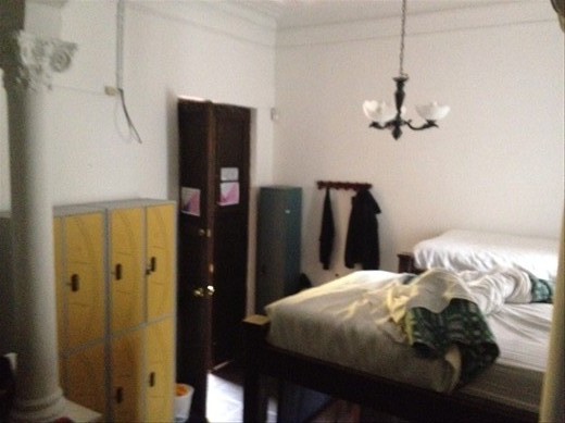 My quarters. Top bunk yo!