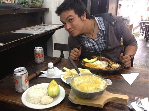 ¡Un buen ajiaco y buenísimo amigo! 