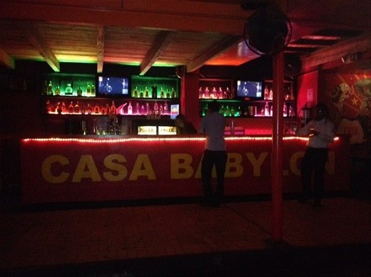 La Casa Babylon, great little club in the northern part of downtown Bogotá 