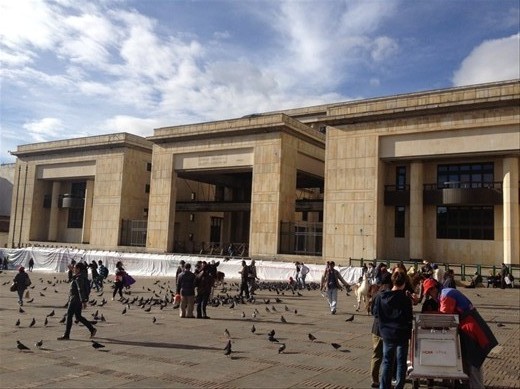 El Palacio de la Justicia, Plaza de Bolívar 
