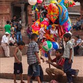 Balloon Mafia.  In the west we refer to Adam Smith and John Maynard Keynes.  Over here it's a little more complicated.  Ask yourself, if your child had to work to survive, would you be proud if he was an entrepreneur, diligently leading his little motley crew? : by grantstirton, Views[405]