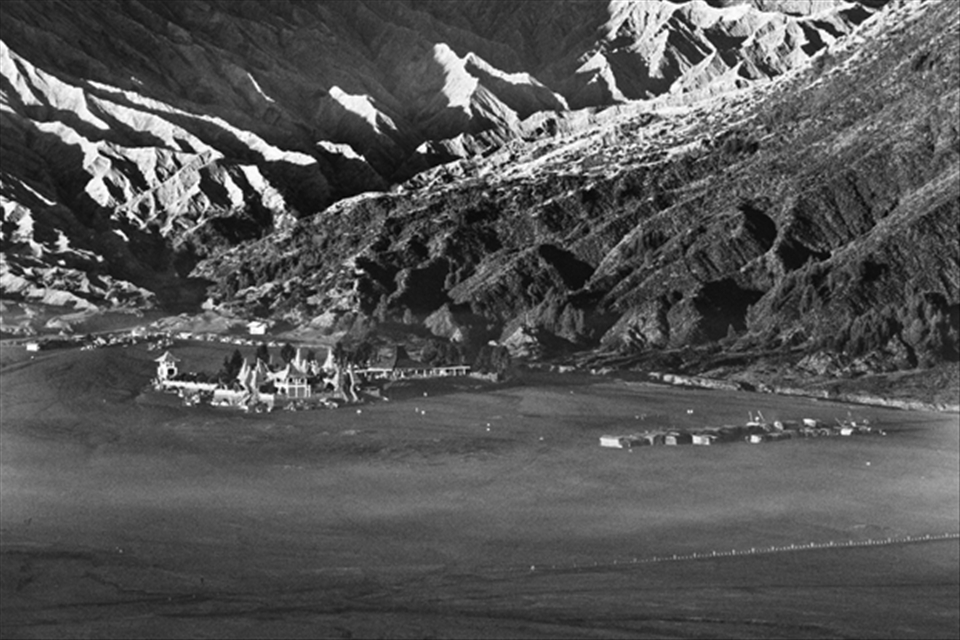 A general view of Luhur Poten Temple at the feet of Mt. Bromo and Mt. Batok. The Temple is center venue where Hindunese prayed during the Kasada Ceremony in Mt.Bromo, East Java, Indonesia.