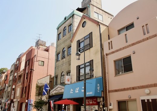 Dutch influence on Holland Street, Nagasaki