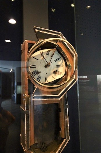 When the world ended (it's not a Dali!) Nagasaki A-Bomb Museum