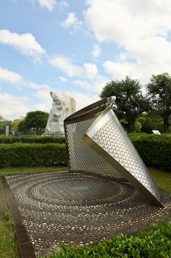 Sculptures in Nagasaki Peace