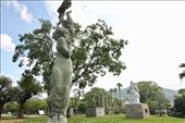 Sculptures in Nagasaki Peace Garden from 