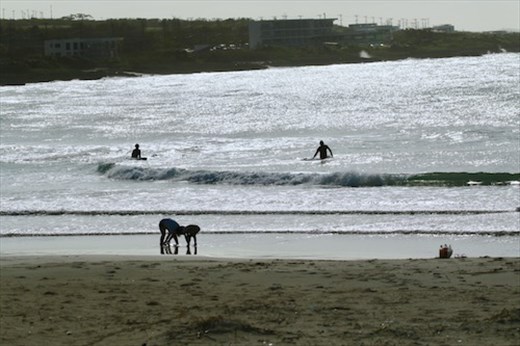 Sunday at the beach, Shimoji-jima