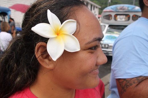 If you go to Pago Pago, Be Sure to Wear a Flower in Your Hair