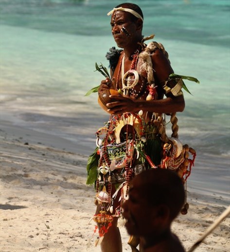 It's good to be the chief! Conflict Island, PNG