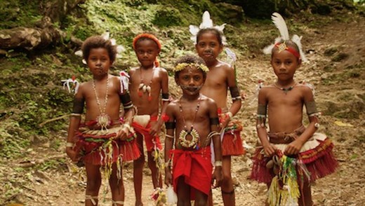 Kitava Kids, Kitava Island, PNG