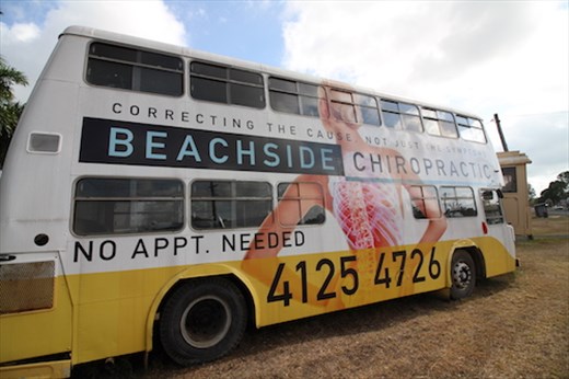 Oh my aching back, chiropractor at Hervey Bay