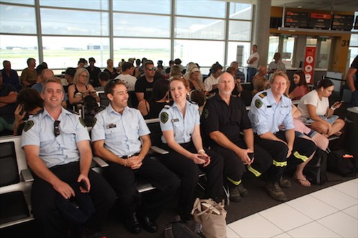 Queensland firefighters heading out to Victoria