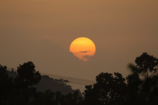Sunrise near Port Douglas