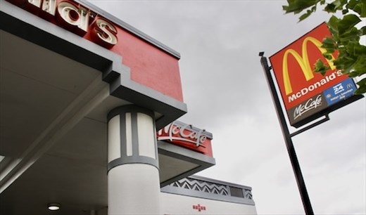 Even McDonalds has gone Art Deco