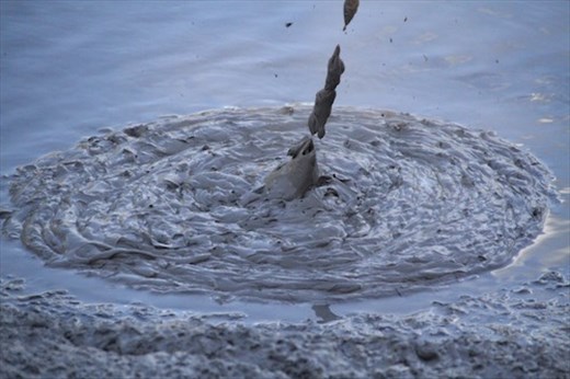 Bubbling mud pots, Wai-o-tapu