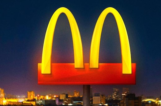 McDonalds social-distancing logo