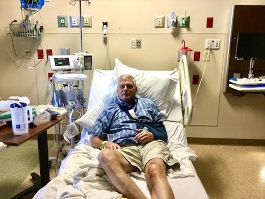 Waiting for Connie to collect me