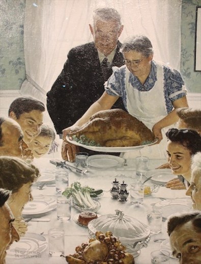 Freedom from Want by Norman Rockwell