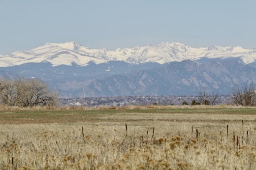 Front Range with new snow