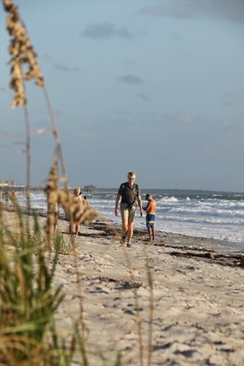 Connie out for a walk