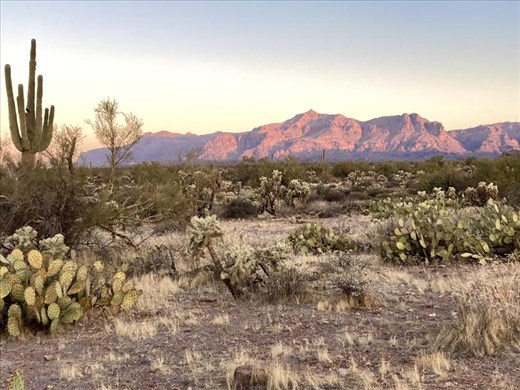 Sunrise, Superstition Mountains