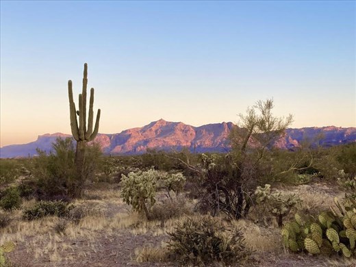Sunrise, Superstition Mountains